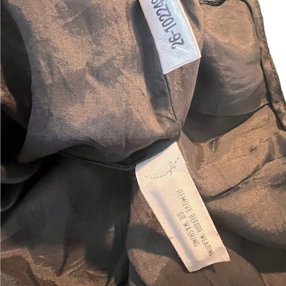 Ann Taylor Chevron Grey Wool Blend Mid Rise Trousers Womens Size 6 Fully Lined - Picture 12 of 15